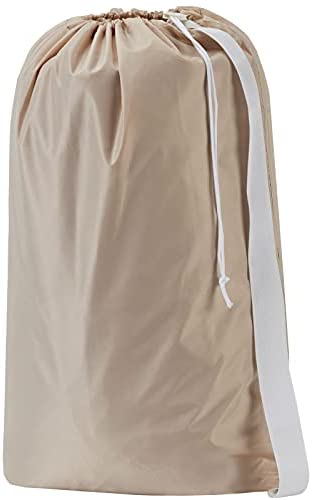 XL Nylon Laundry Bag Dirty Clothes Organizer Easy Fit a Hamper or Basket Blue 