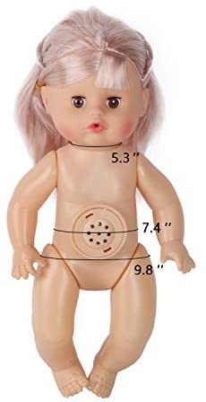 Huang Cheng Toys Set of 6 Doll Clothes for 12 Inch Doll Alive Baby Dress Clothes Outfits Costumes Gown Doll Accessories Clothing Handmade 