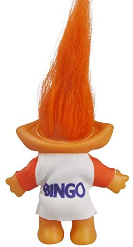 School Project 7.5 Tall Lucky Troll Dolls,Cute Vintage Troll Dolls Chromatic Adorable for Collections Include The Length of Hair Black Party Favors with Wool Clothes. Arts and Crafts 
