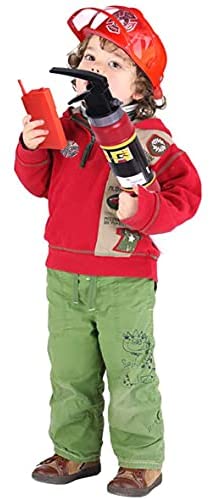 Details about   Liberty Imports Kids 10 Piece Fireman Gear Firefighter Costume Role Play Dress 