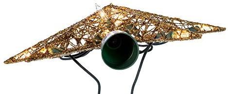 Kurt Adler 10 Light Gold Wire Treetop, 9 Inch - Homefurniturelife ...