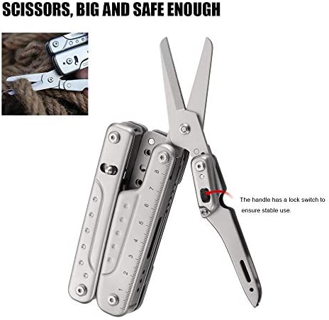 ROXON S802 Phantom Multi-Tool Zange und Schere mit auswechselbarem Messer 