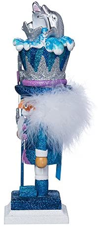 12-Inch Kurt Adler Hollywood Dolphin Nutcracker 12-Inch Kurt Adler Hollywood Dolphin Nutcracker