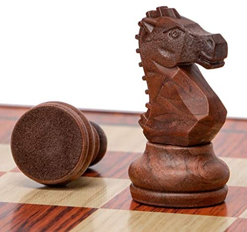 10.6 X 9.25 Inches Yellow Mountain Imports Portable Magnetic Chess Set 