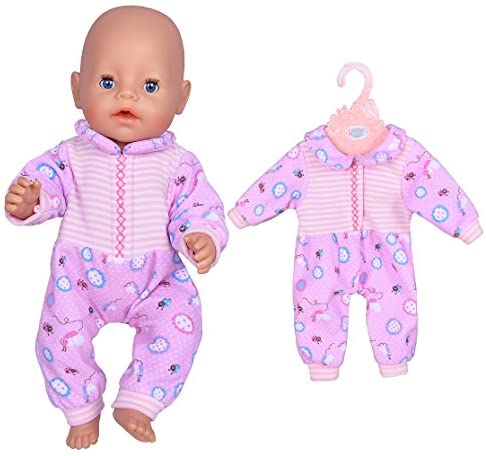 ebuddy 6 Sets Doll Clothes Outfits for 14 to 16 Inch New Born Baby Dolls and for 
