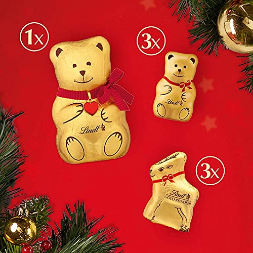 Lindt Bear Advent Calendar 250g Pack of 2 