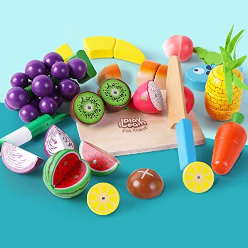 Details about   Wooden Magnetic Chocolate Cake Play Food Pretend Cutting Toy Kid Educational 