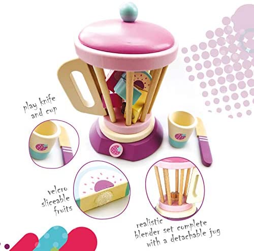 Lichter & Geräusche Rollenspiel Essen Tray Kinder Smoothie Hersteller Spielzeug 
