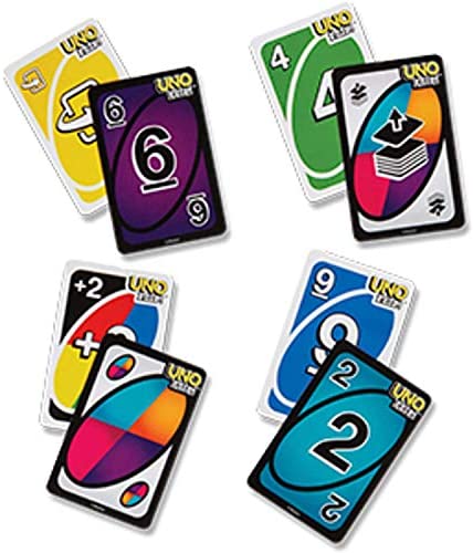 UNO Dare Bundle with UNO Flip,Now UNO Card Game,Perfect Combo of UNO Original Card Game 