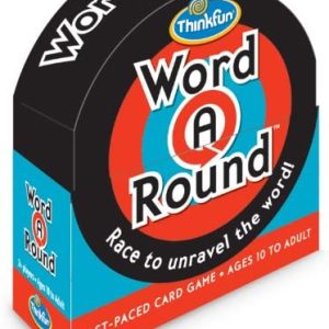 ThinkFun Word A Round Game Fun Card Game For Age 10 and Up Where You Race to Unravel the Word