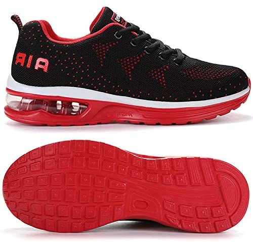 AUPERF Men's Air Running Shoes Lightweight Breathable Workout Footwear Walking Sports Tennis Sneaker 