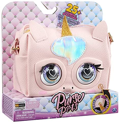 Purse Pets Glamicorn Unicorn Interactive Purse Pet with Over 25 Sounds and Kids