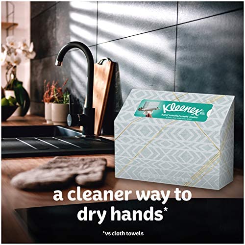 6 Boxes Kleenex Disposable Hand Towels HOLIDAY 55Ct/Box 330 ct total 