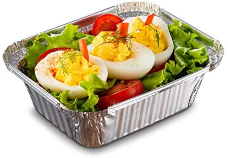 10 Pack - 2 1/4 lb. Combo Propack Disposable Aluminum Foil Meal Prep Cookware Details about    