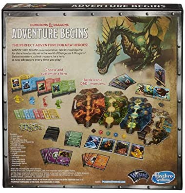 Dungeons & Dragons Adventure Begins Board Game BRAND NEW SEALED HASBRO 