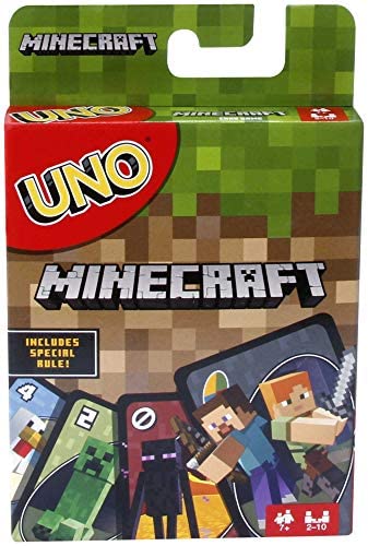 Uno Minecraft CARD GAME-MATTEL UNO Minecraft NUOVO nel Regno Unito da MATTEL 