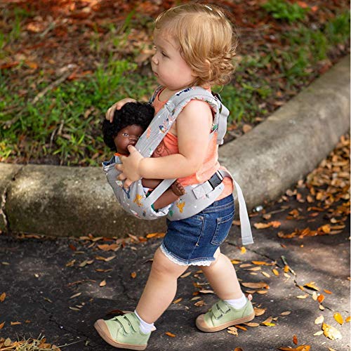 Grey Unicorn Bebamour Unicorn Baby Doll Carrier Original for Doll Toys Doll Carrier for Girls and Boys 