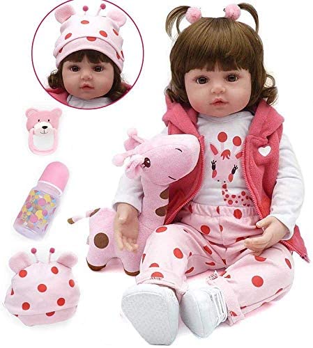 Pinky 24 inch 61cm Lovely Reborn Baby Girl Doll Reborn Toddler Pinky 24 inch 61cm Lovely Reborn Baby Girl Doll Reborn Toddler