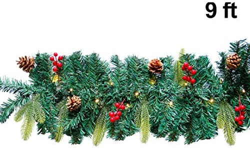 Artificial Mistletoe Christmas Garland 47 Inches 