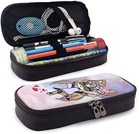 FUSTBIL Cute Large Pen Bag/Pencil Case Casual Cool Cute Student Learning Leather Custom Pencil Case Can Also Be Used As Purse Makeup Bag Fashion Pencil Case FUSTBIL Cute Large Pen Bag/Pencil Case Casual Cool Cute Student Learning Leather Custom Pencil Case Can Also Be Used As Purse Makeup Bag Fashion Pencil Case