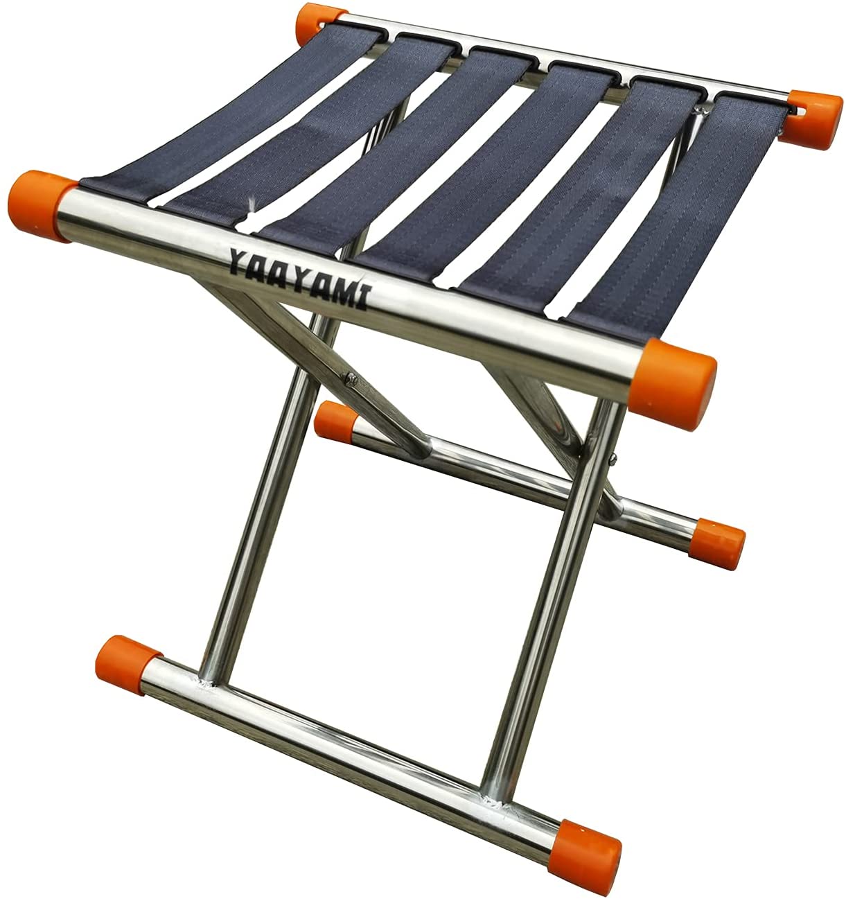 Rayami Portable Lightweight Folding Camping Stool Chair Aluminum Alloy Fold Up 