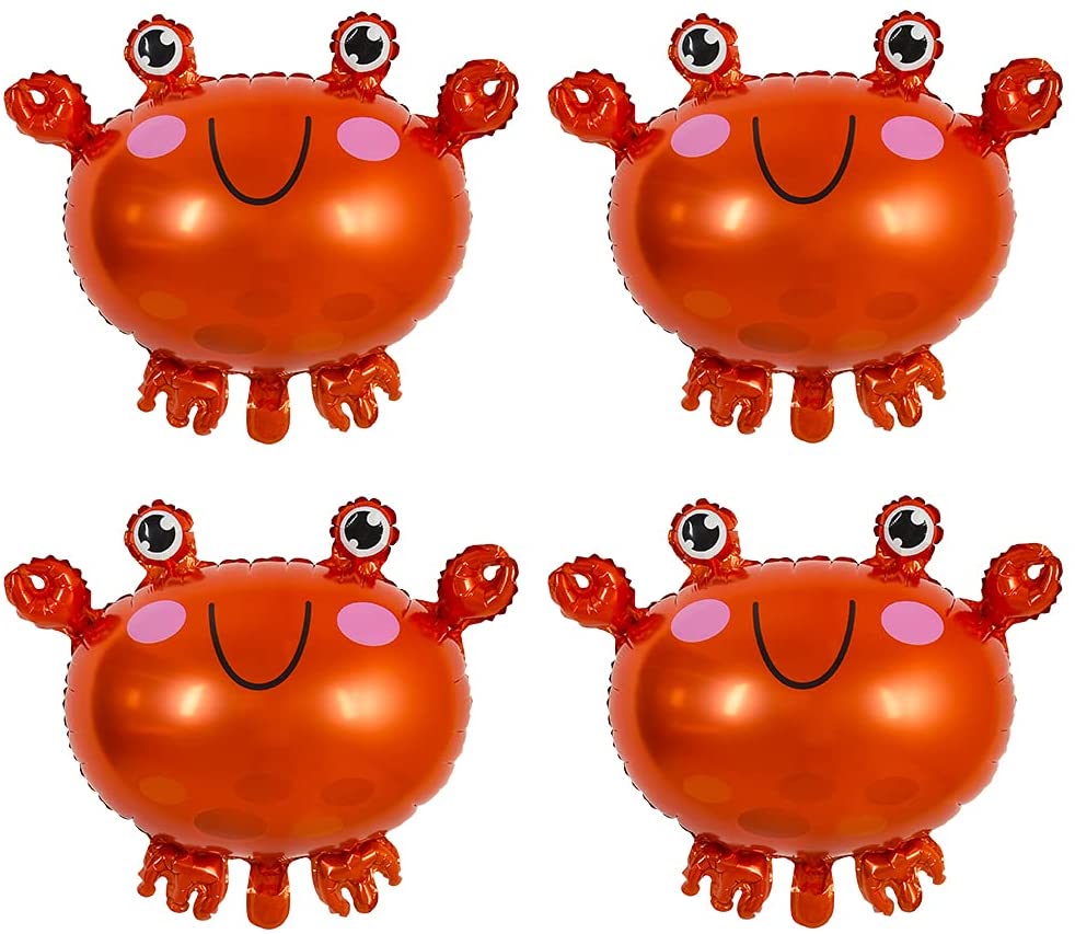 Pcs Foil Balloons Ocean Animals Balloons Fis Balloons Cartoons Octopus Starfis Hippocampus Crab Pufferfis Sea Animal Balloons For Kids Birt Day Ocean T Emed Party Decorations Walmart Canada | 4pcs Crab Balloons Pcs Foil Balloons Ocean Animals Balloons Fis Balloons Cartoons Octopus Starfis Hippocampus Crab Pufferfis Sea Animal Balloons For Kids Birt Day Ocean T Emed Party Decorations Walmart Canada | 4pcs Crab Balloons