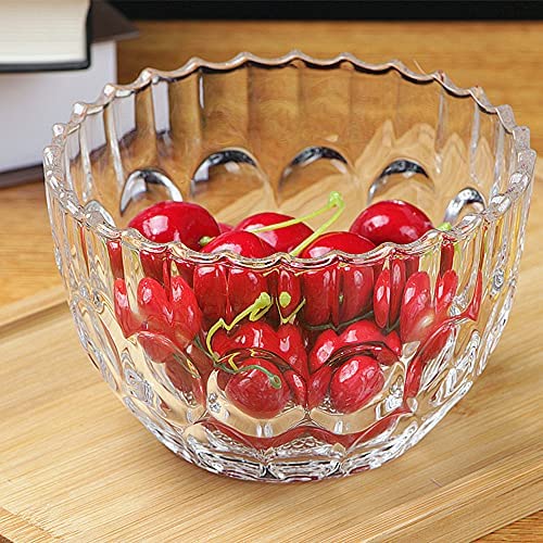 Candy Dishes set of 2, Clear-Amber Maypink Crystal Candy Dish Glass Jar with Crystal Lid Candy Dish Cookie Tin Biscuit Barrel Butterfly Decorative Candy Jar Sugar Bowl 