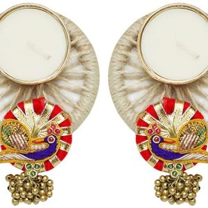 Without Wax Diwali Tea Light Candle Holder Set of 2 Peacock Tea Lights Holder Candle Stand T-Light Holders for Diwali Indian Festival Decorations Lighting Accessories Christmas Décor Without Wax Diwali Tea Light Candle Holder Set of 2 Peacock Tea Lights Holder Candle Stand T-Light Holders for Diwali Indian Festival Decorations Lighting Accessories Christmas Décor