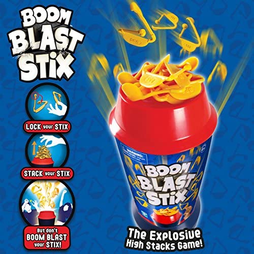 Boom Blast Stix Explosive High Stacks Family Game 