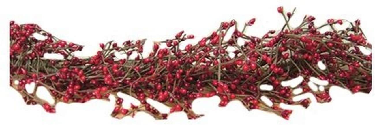 CWI Gifts 4Ft Red & Burgundy Pip Berry Garland, Red – Homefurniturelife  Online Store