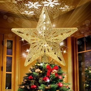 Glitter Hollow Out Leaves Branch Christmas Tree Xmas Party Festival Home Decor 