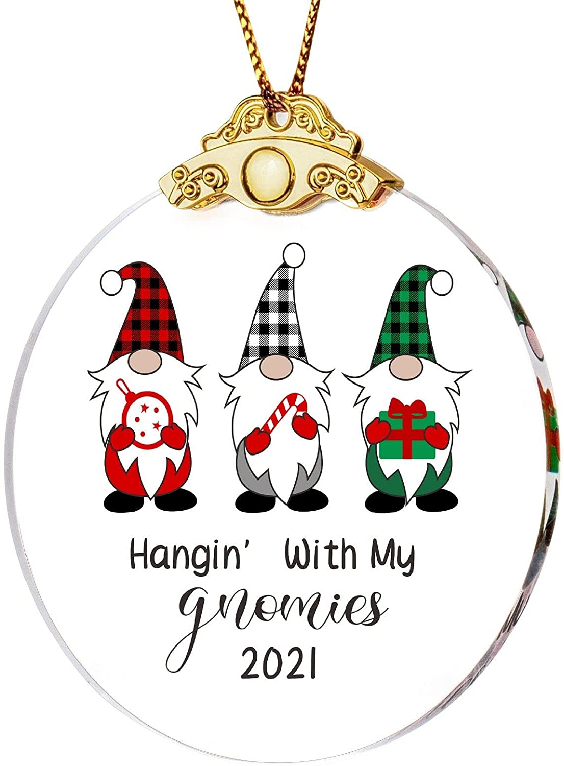 First Christmas in Our New Home Christmas Ornaments Crystal Ceremony Decorations SDHSGSB First Home Ornaments 2021 Holiday Keepsake Hanging Gifts for Christmas Tree