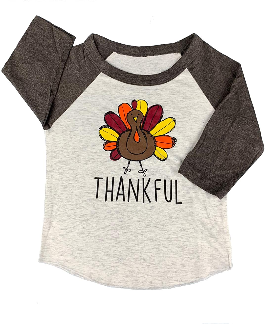 Toddler & Baby Thanksgiving Outfit Turkey T-Shirt SoRock Youth Kids 
