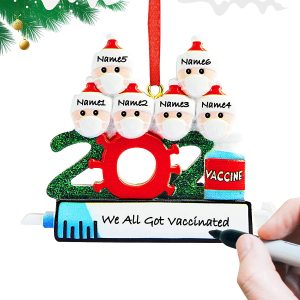 Cosylive 2021 Personalized Christmas Ornament Family Tree Ornaments Diy Crhistmas A Type Of 6 Homefurniturelife Online