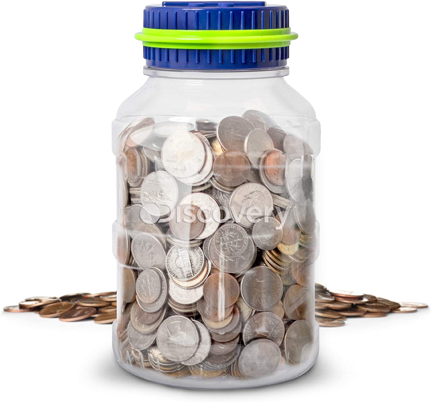 Tradewinds Coin Counting Jar with Digital LCD Display 