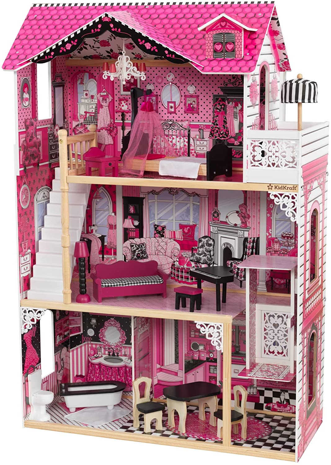 landlady mask crater KidKraft 65093 Amelia Puppenhaus aus Holz mit Möbeln und Zubehör, Spielset mit drei Spielebenen für 30 cm große Puppen – Homefurniturelife Online Store landlady mask crater KidKraft 65093 Amelia Puppenhaus aus Holz mit Möbeln und Zubehör, Spielset mit drei Spielebenen für 30 cm große Puppen – Homefurniturelife Online Store