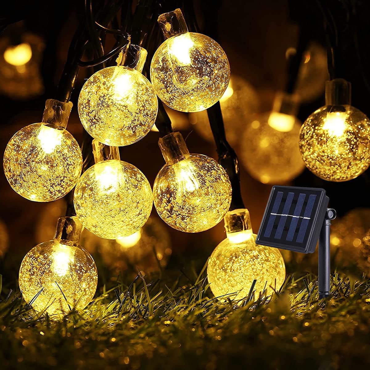 200LED Solar Power Fairy Lights String Lamps 8Modes Wedding Party Xmas Decors US 