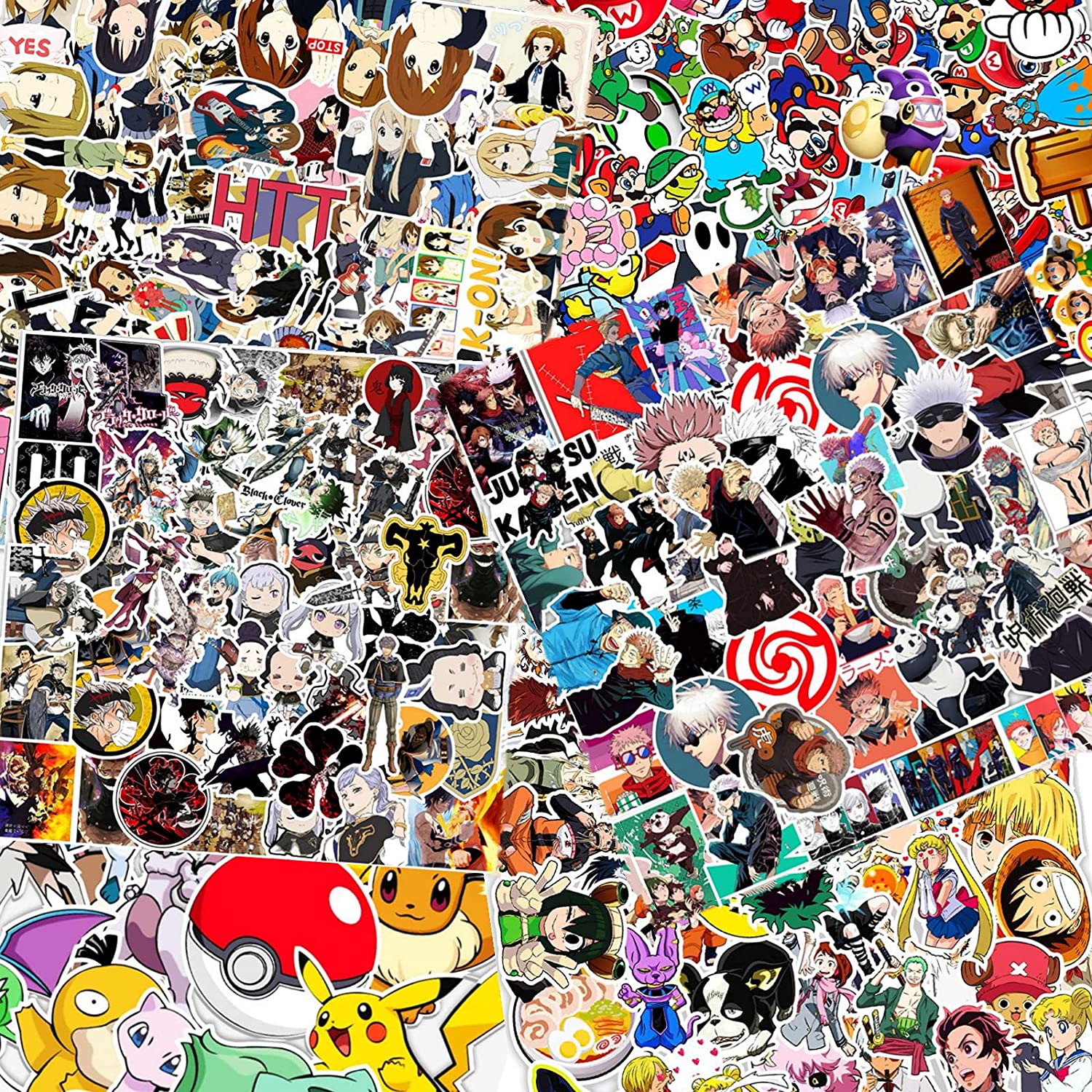 300pcs Mixed Anime Stickers,Classic Anime Stickers,Vinyl Waterproof Stickers ,Anime and Cool Stickers Mixed Pack ,Anime Sticker Pack for  Laptop,Skateboard,Water Bottles,Computer,Phone,Kids Teens –  Homefurniturelife Online Store