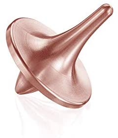 ForeverSpin Rose Gold Plated Top World Famous Spinning Tops 