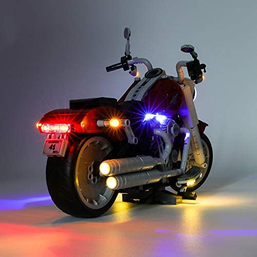 LED Light Up Kit For LEGO 10269 Creator Expert Harley Davidson Fat Boy Lighting 