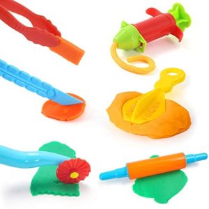 3 otters Play Dough Tools Set for Kids, 39PCS Playdough Accessories  Includes Colorful Cutters, Rollers & Play Accessories, Various Molds for  Creative Dough Cutting – Homefurniturelife Online Store