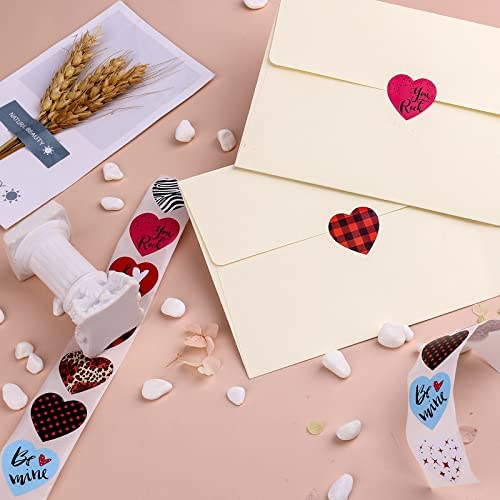 3pcs Hot Christmas Heart-shaped Envelope Message Card Greeting 