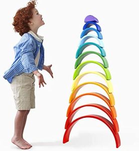 lewo wooden rainbow