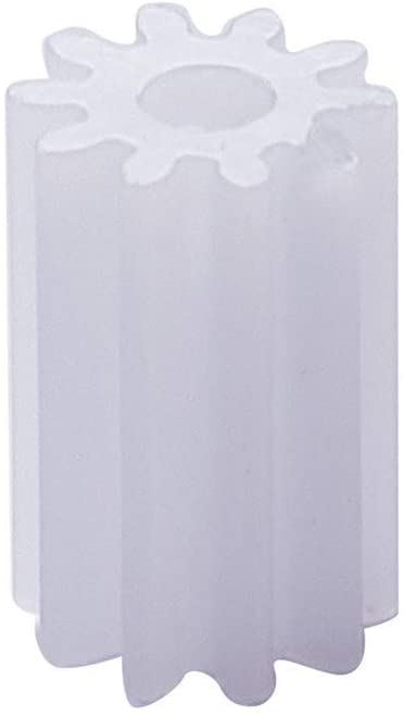 Pulley Belt Shaft Robot RC Motor Hand DIY Mechanical Parts Kit White OD 5mm Hole Dia 2mm Thickness 5mm Bettomshin 30Pcs 0.5 Modulus Plastic Gear 8 Teeth Model 482A 