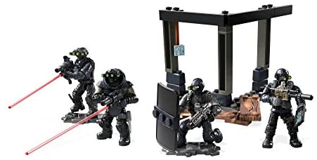 Mega Bloks Construx Call of Duty NIGHT OPS BLACKOUT SQUAD Collector Construction 