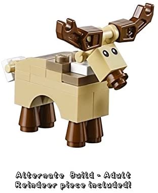 Christmas MiniFigure Animal Reindeer LEGO Holiday 10245 Rudolph with Red Nose