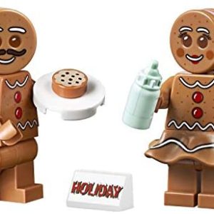 Lego 10267 Gingerbread Man & Gingerbread Woman and Baby Minifigures