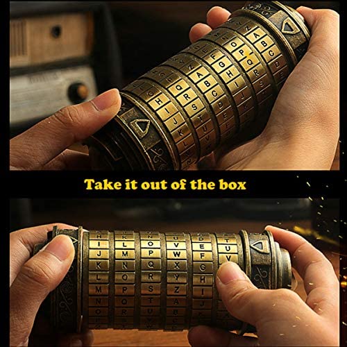 Mini Da Vinci Code Cryptex Lock Revomaze Romantische Geburtstagsgeschenke R8Z0 