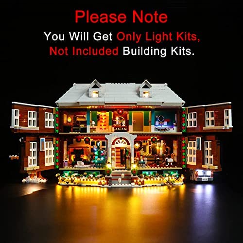 Remote Control Led Lighting Kit For Ideas Home Alone 21330 Light Kit