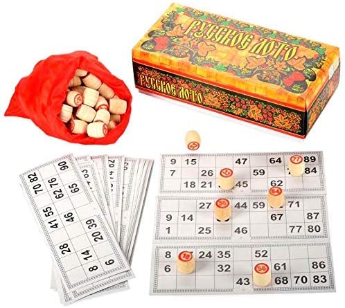 Bingo Lotto Traditional Family Game Set NEW!! 